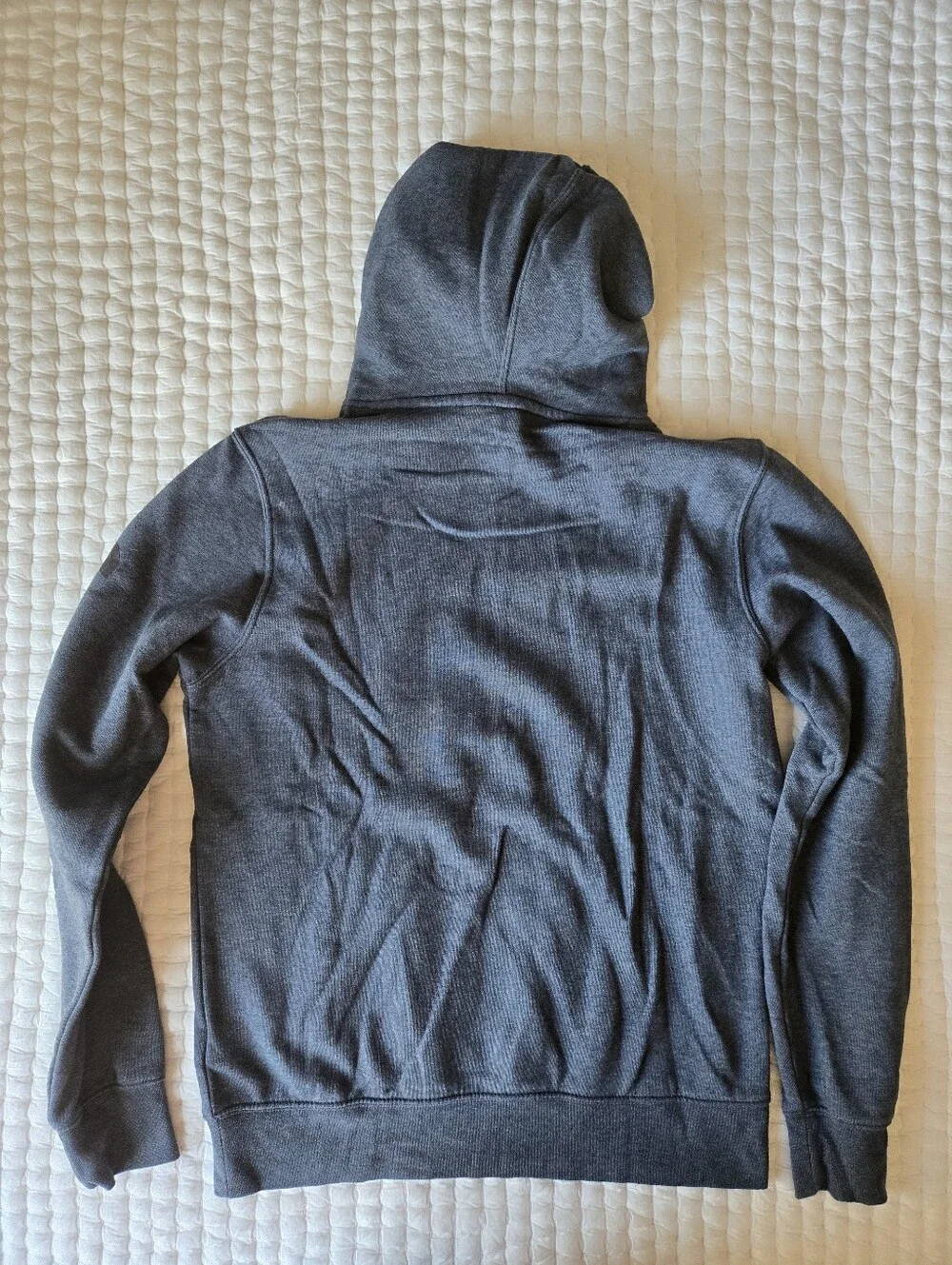 Men's North Face Hoodie- Charcoal Navy Size Small